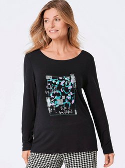 Damen Langarmshirt - Kurzgröße