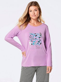 Damen Langarmshirt - Kurzgröße