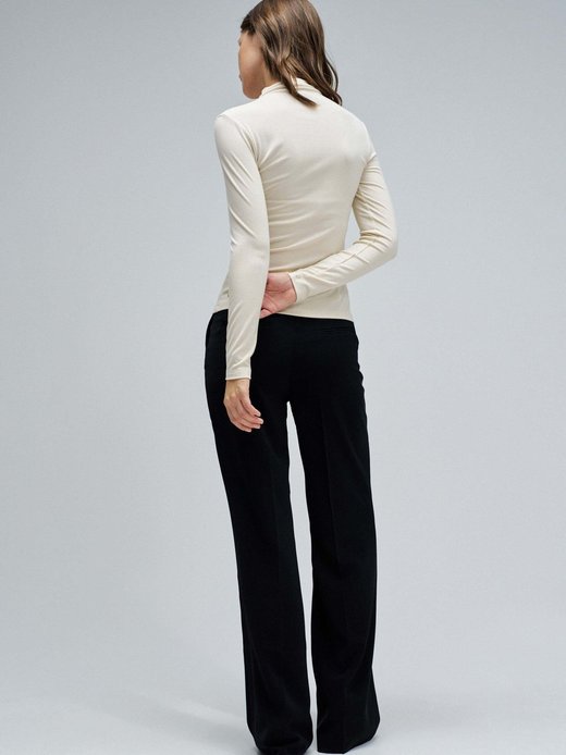 Damen Langarmshirt - Longsleeve With Twist Detail