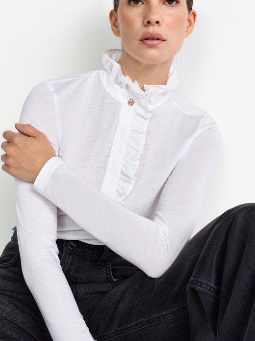 Damen Langarmshirt - Mat Mix