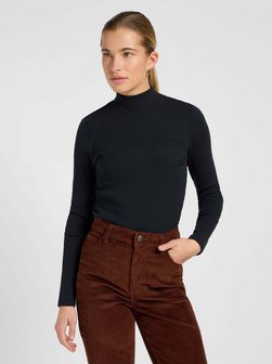 Damen Langarmshirt - Mock