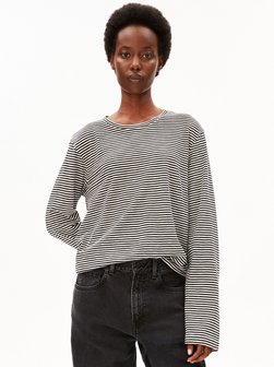 Damen Langarmshirt - Slub