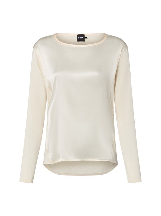 Damen Langarmshirt mit Seide - Esyva