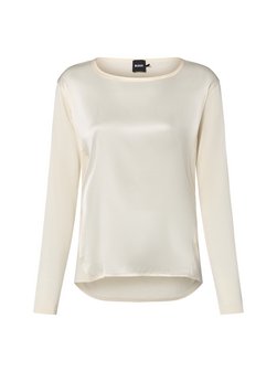 Artikelbild Damen Langarmshirt mit Seide - Esyva von BOSS in sand uni