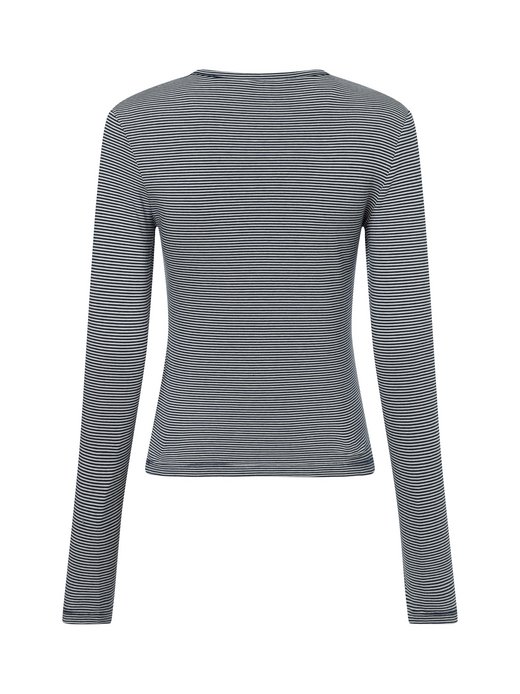 Damen Langarmshirt - tjw slim stripe essential