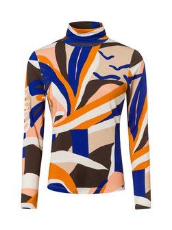 Artikelbild Damen Langarmshirt von Marc Cain Collections in sand mehrfarbig gemustert