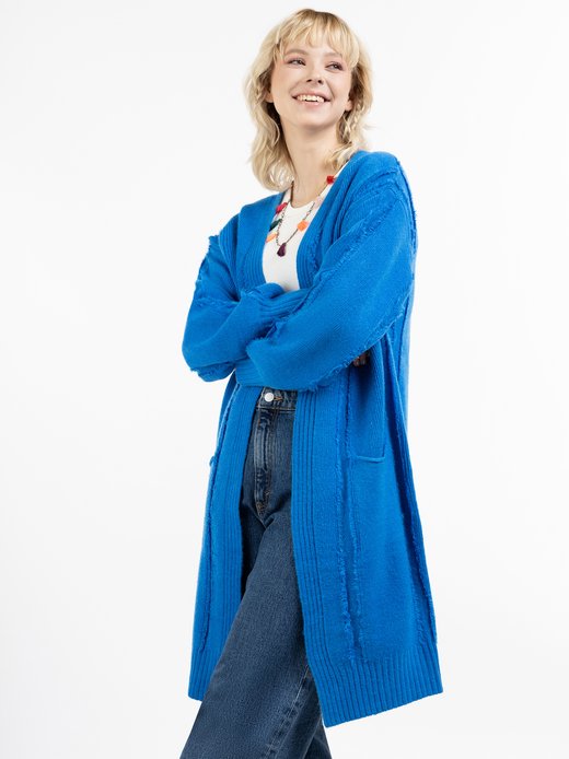 Damen Langer Cardigan