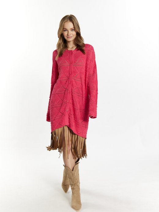 Damen Langer Cardigan