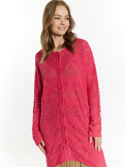 Damen Langer Cardigan