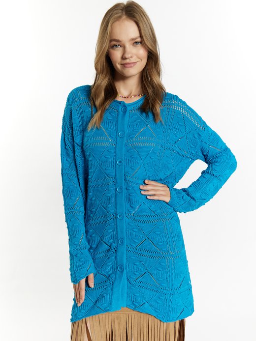 Damen Langer Cardigan
