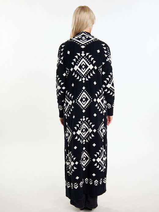 Damen Langer Cardigan