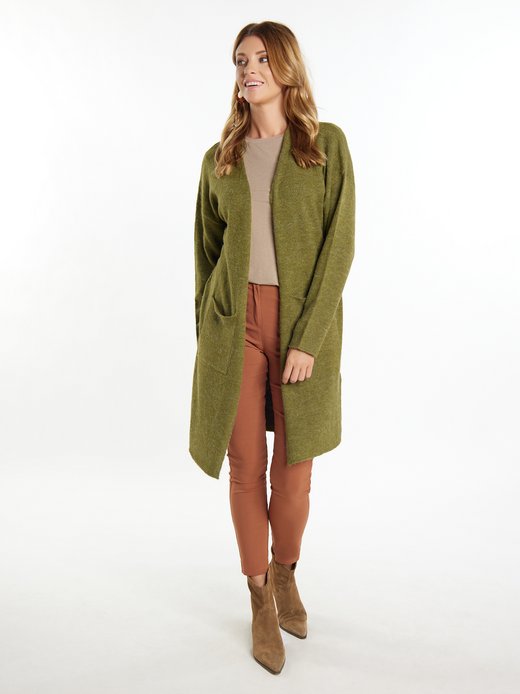 Damen Langer Cardigan