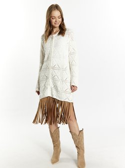 Damen Langer Cardigan