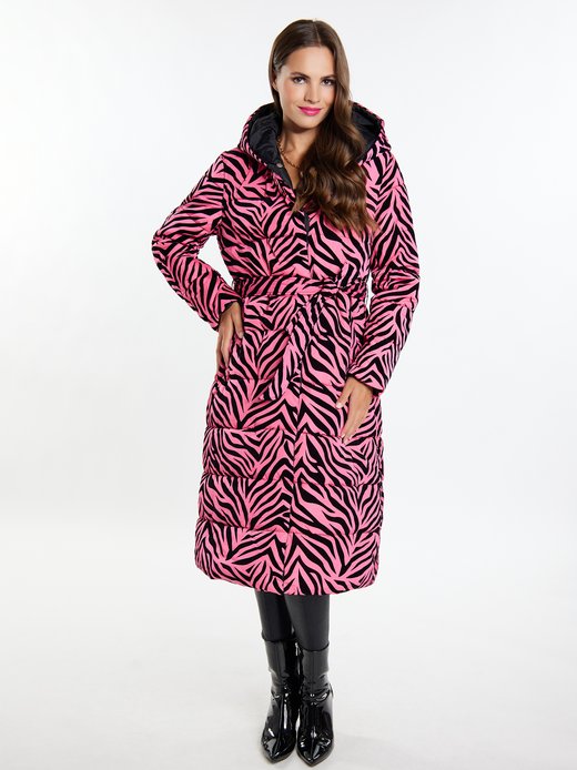 Faina Damen Langer Steppmantel online kaufen - Main Image