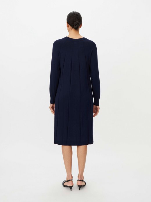 Damen Langes Strickkleid