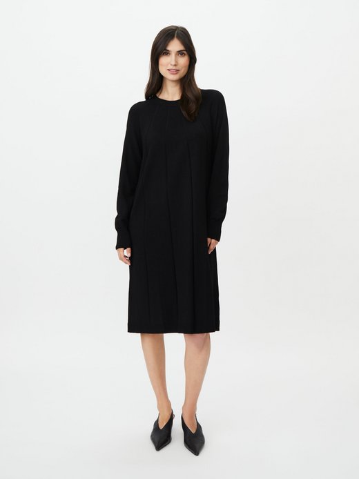 Damen Langes Strickkleid
