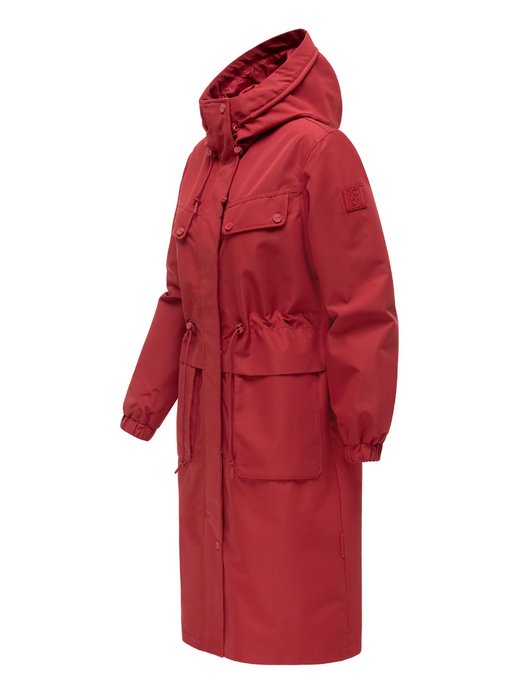 Damen Langmantel - Kirschwind 14