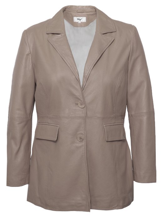 Damen Leder Blazer