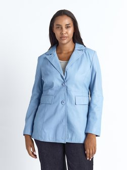 Damen Leder Blazer