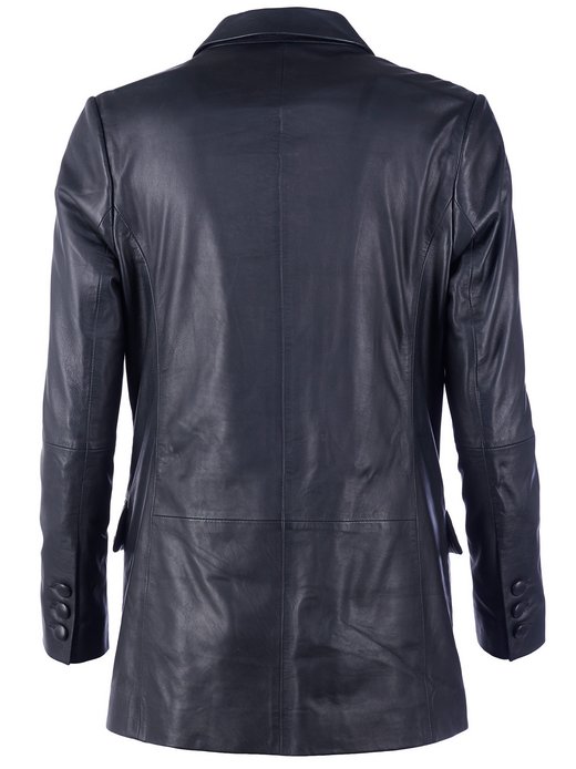 Damen Lederblazer