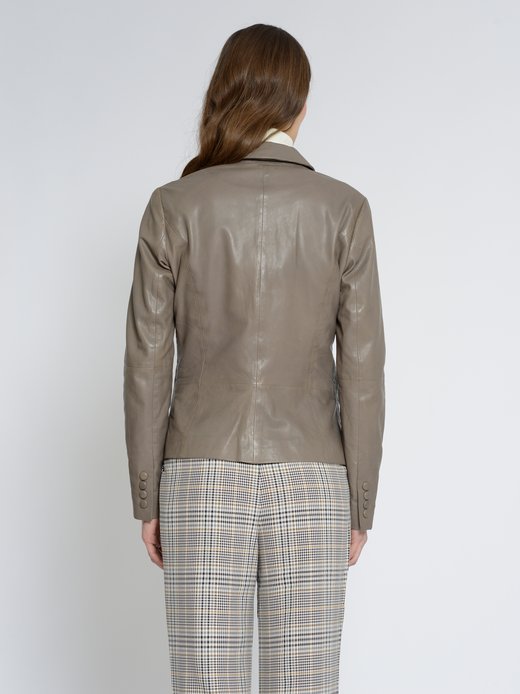Damen Lederblazer