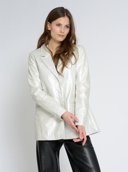 Damen Lederblazer