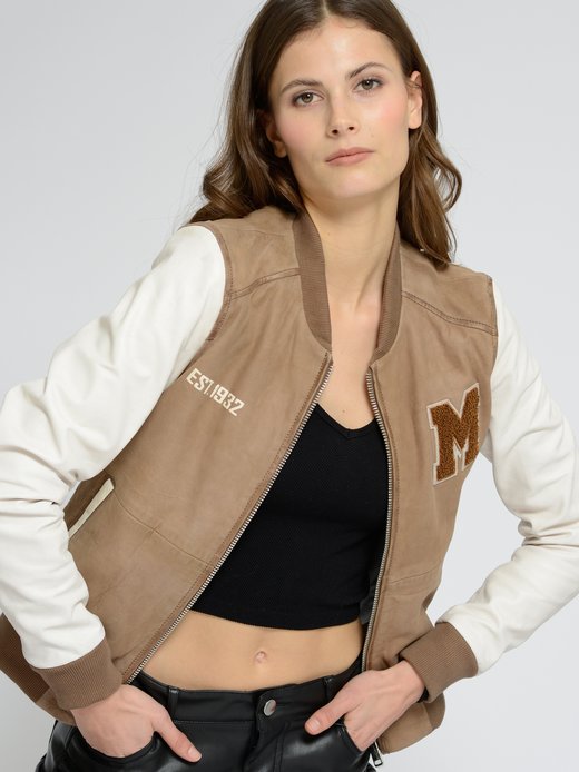 Damen Lederblouson