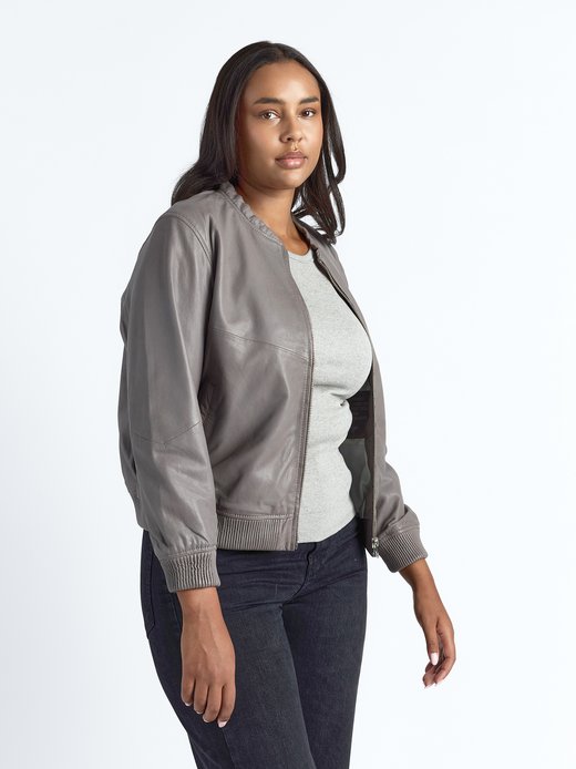 Damen Lederblouson
