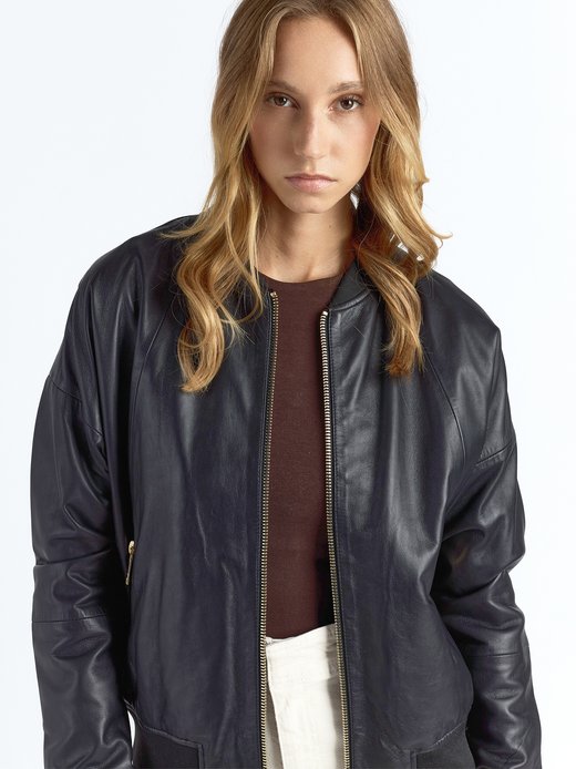 Damen Lederblouson