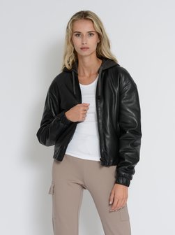 Damen Lederblouson