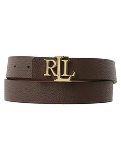 Artikelbild Damen Ledergürtel zum Wenden von Lauren Ralph Lauren in cognac schoko uni