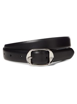 Artikelbild Damen Ledergürtel von Calvin Klein in schwarz uni