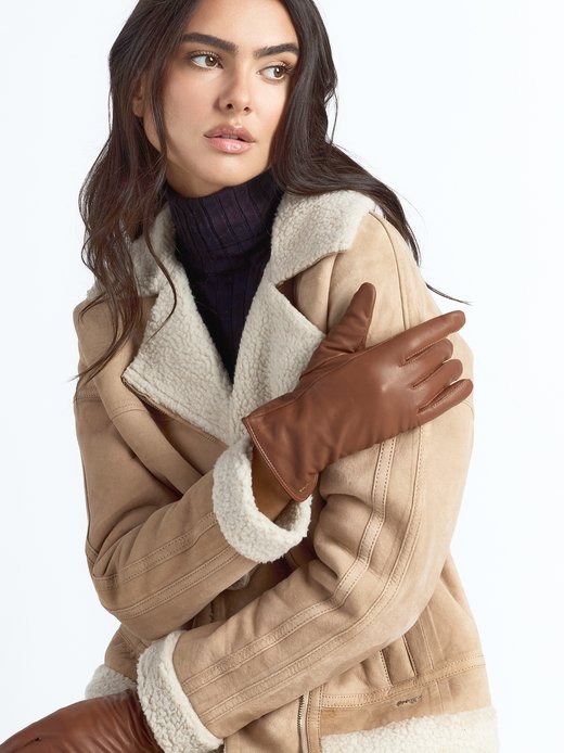 Damen Lederhandschuhe