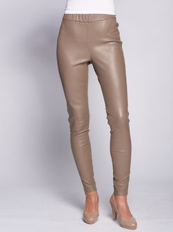 Artikelbild Damen Lederhose von Maze in taupe uni