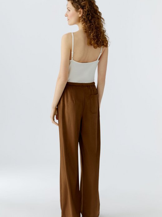 Damen Lederimitathose