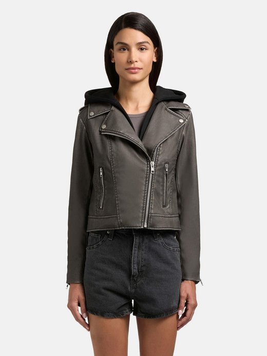 Damen Lederimitatjacke - Yael