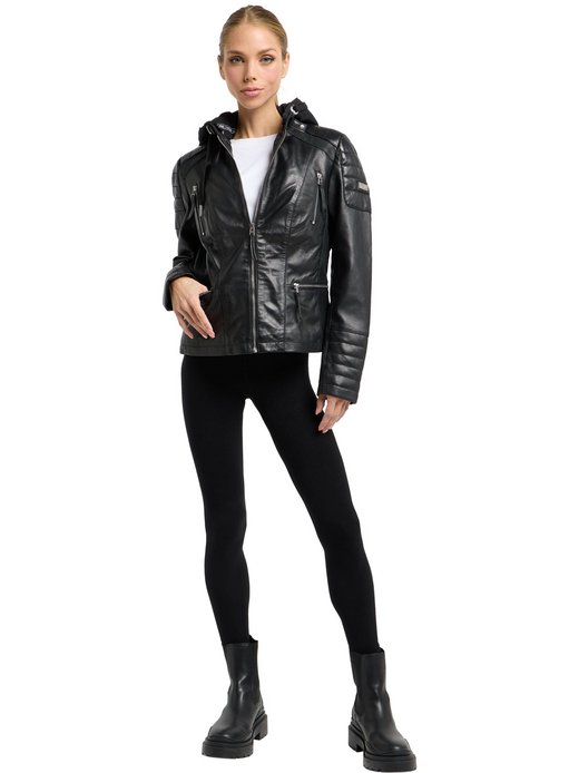Damen Lederjacke  -  BB581