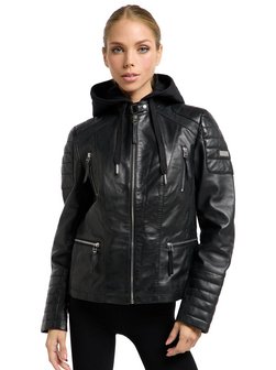 Damen Lederjacke  -  BB581