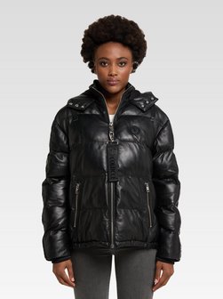 Damen Lederjacke  -  Datz