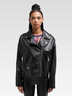 Damen Lederjacke  -  DeLucia
