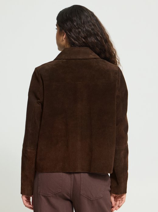 Damen Lederjacke IHLIVIA