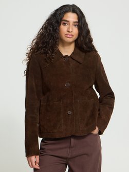 Damen Lederjacke IHLIVIA