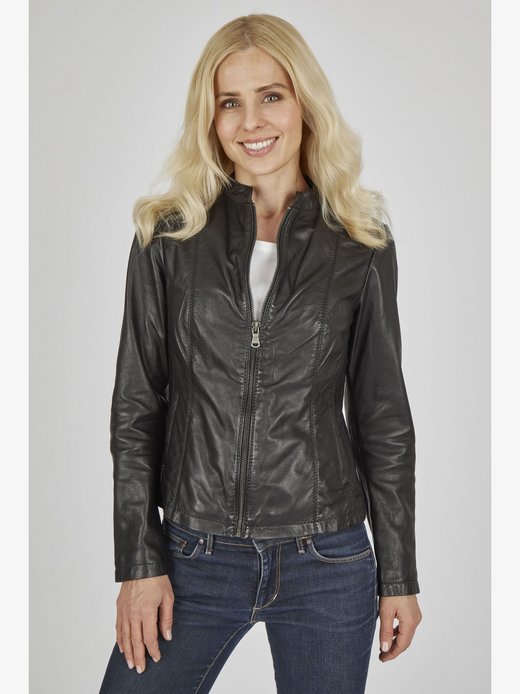 Damen Lederjacke Leoni