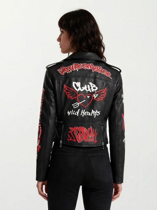 Damen Lederjacke  -  Noka