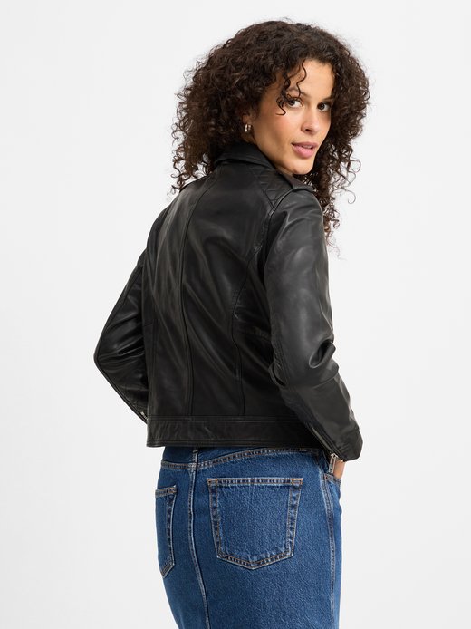 Damen Lederjacke - Nuzandras