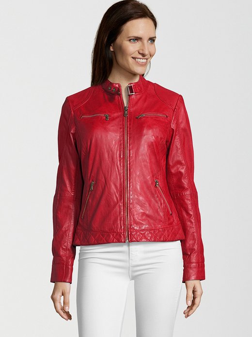 Damen Lederjacke - SAIMINA