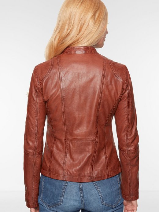 Damen Lederjacke SEAMERA