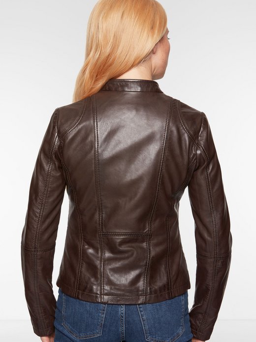 Damen Lederjacke SEAMERA