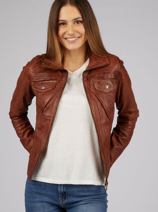 Damen Lederjacke - SEBACI