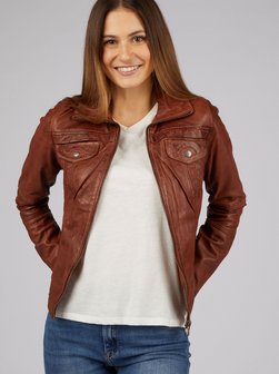Damen Lederjacke - SEBACI